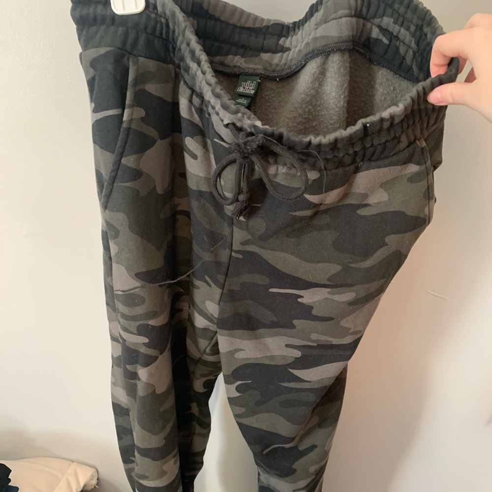Target camo joggers never worn for $10